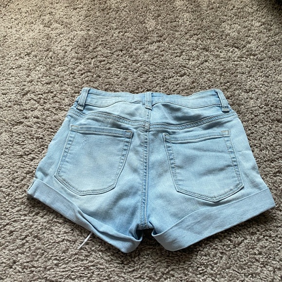 pacsun lace up jean shorts - Picture 2 of 3
